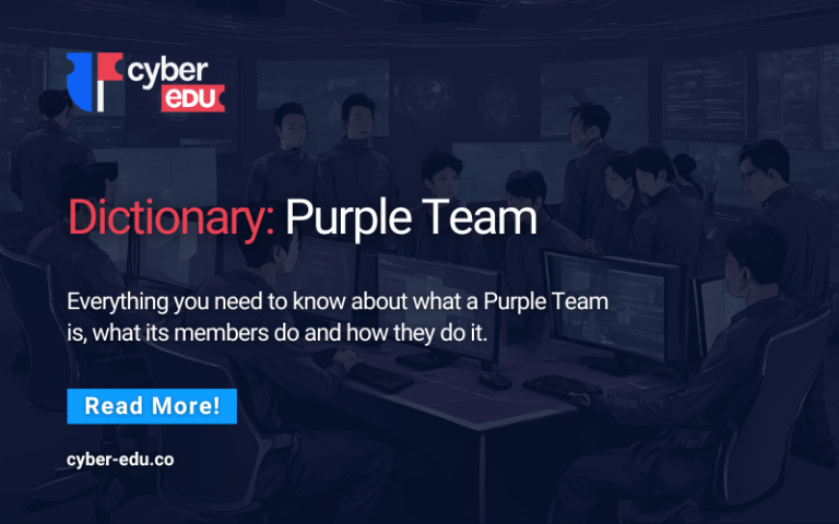 Purple team in cybersecurity